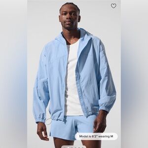 ALO Vantage Nylon Ripstop Track Jacket